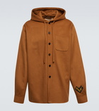 Marni - Hooded wool-blend overshirt