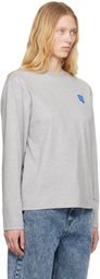ADER error Gray Sig; BL Tag 01 Long Sleeve T-shirt