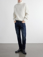 TOM FORD - Slim-Leg Selvedge Jeans - Blue