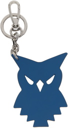 Maison Margiela Blue & Black Owl Keychain