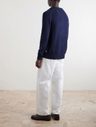 Onia - Cotton Polo Sweater - Blue