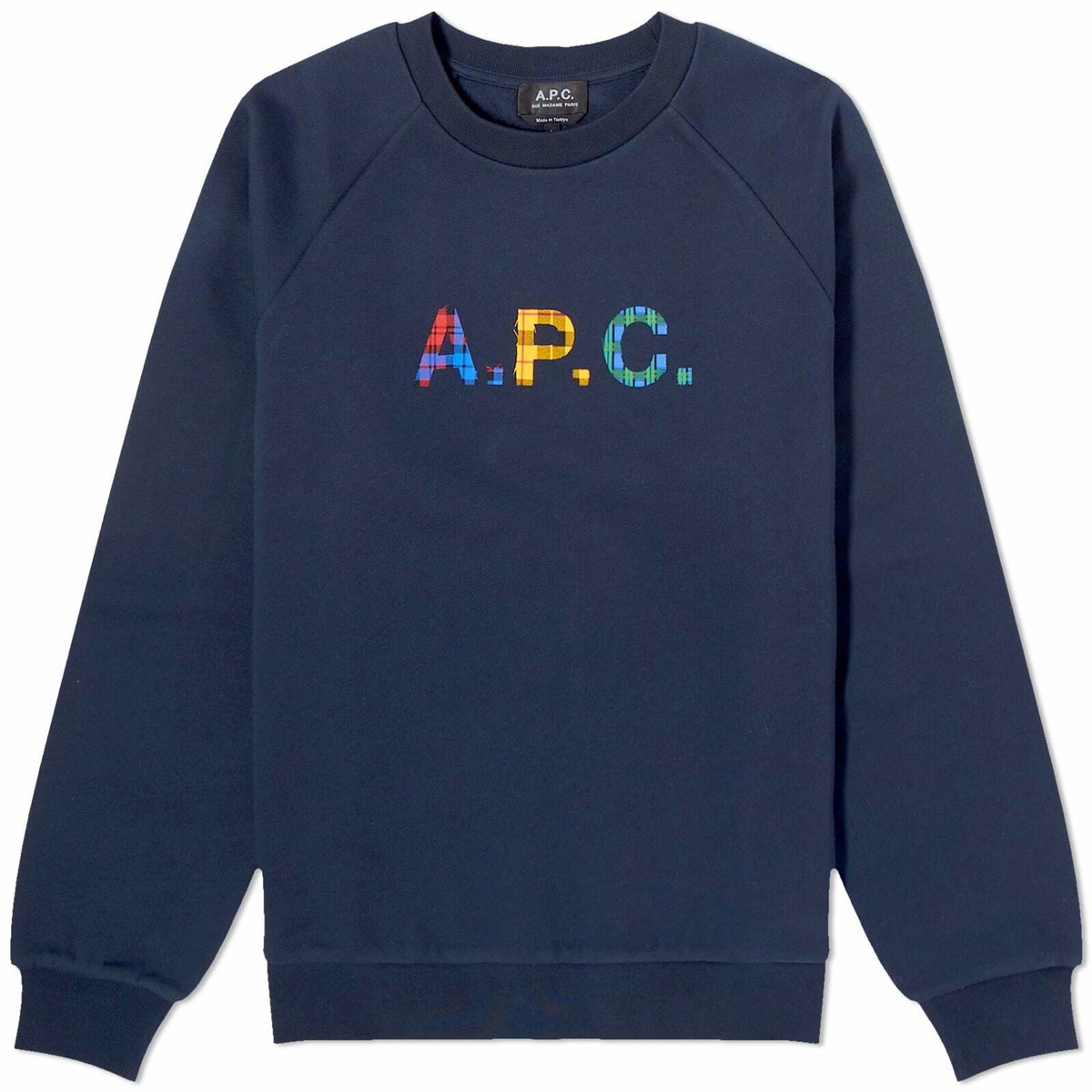 A.P.C. Women's Vicky Logo Sweater in Dark Navy A.P.C.