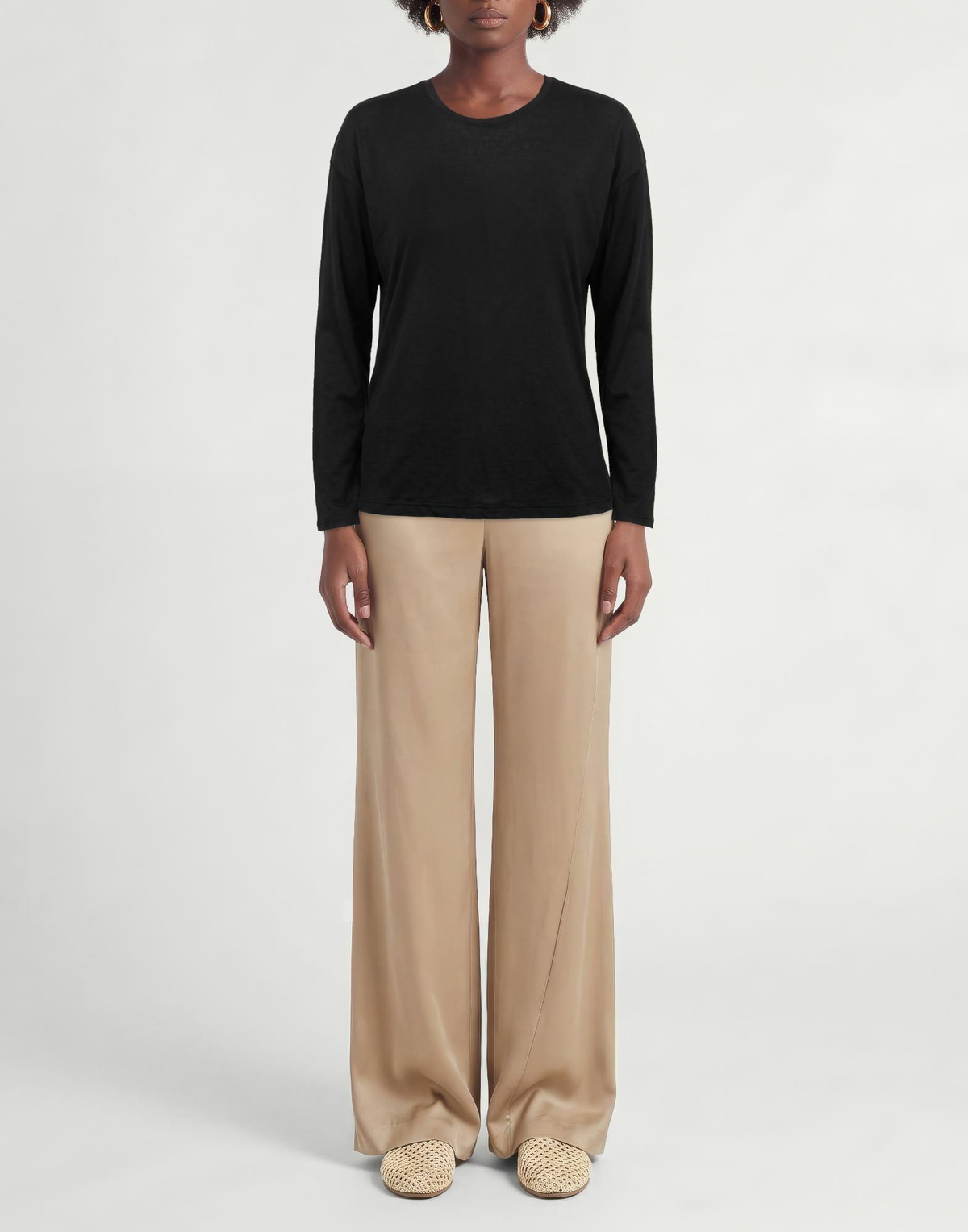 Crossley Womens T-shirt in Black