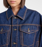 Versace Medusa denim jacket