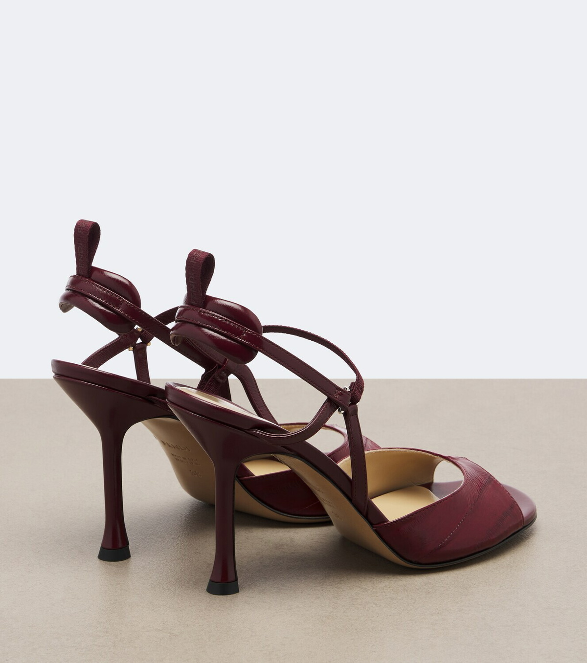 Fendi Very Colibrì leather sandals