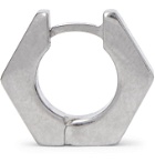 Off-White - Hex Nut Silver-Tone Earring - Silver