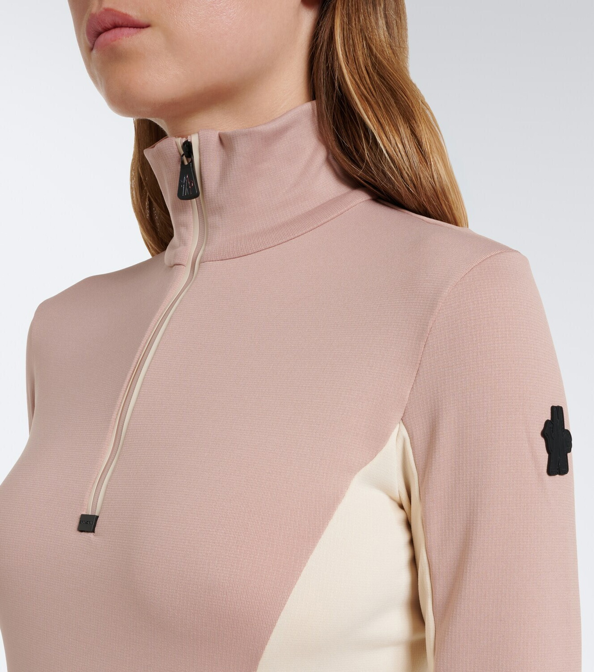 Moncler Grenoble Colorblocked ski top