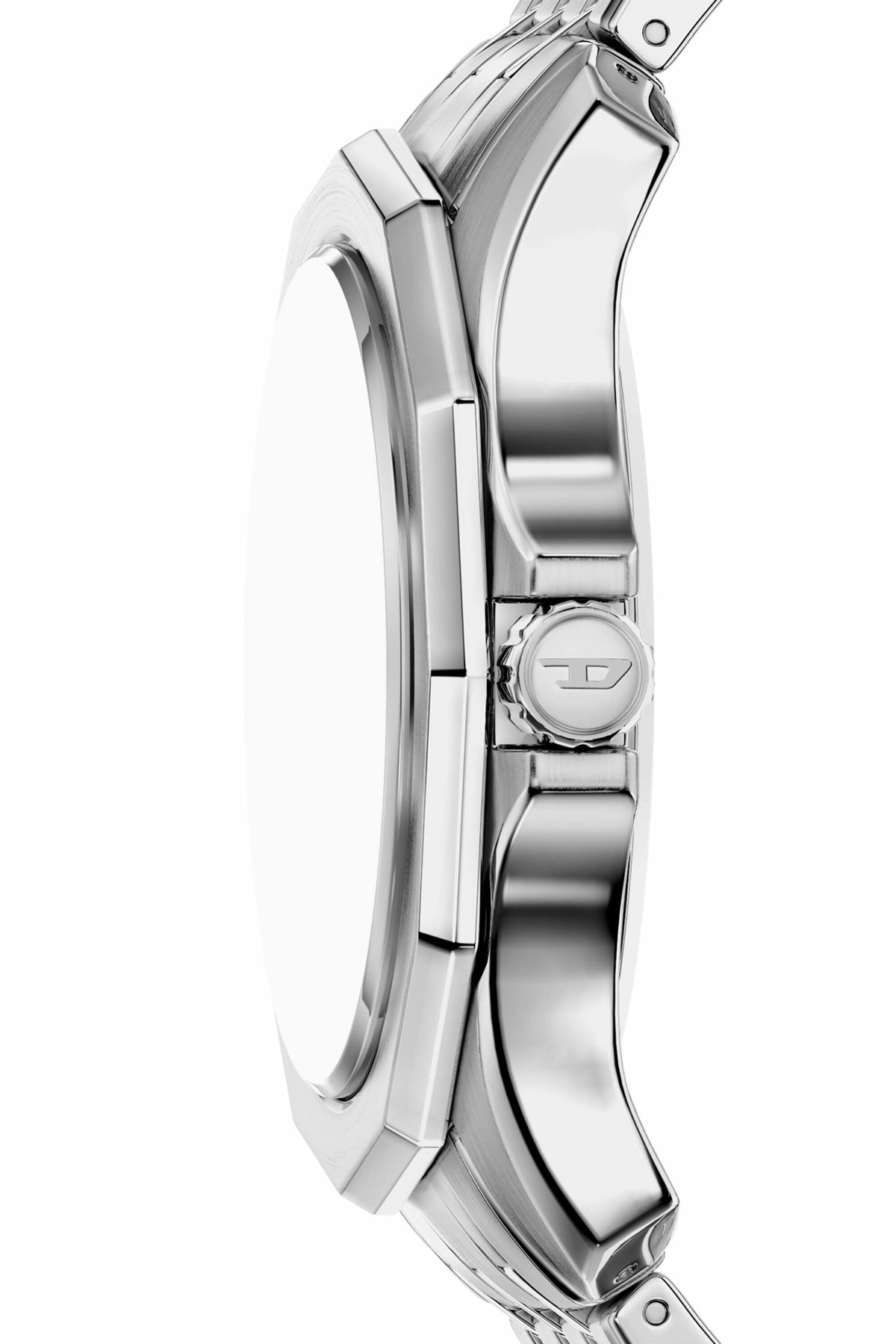 Diesel Stinger stainless steel watch - Timeframes Mens in Silver 
