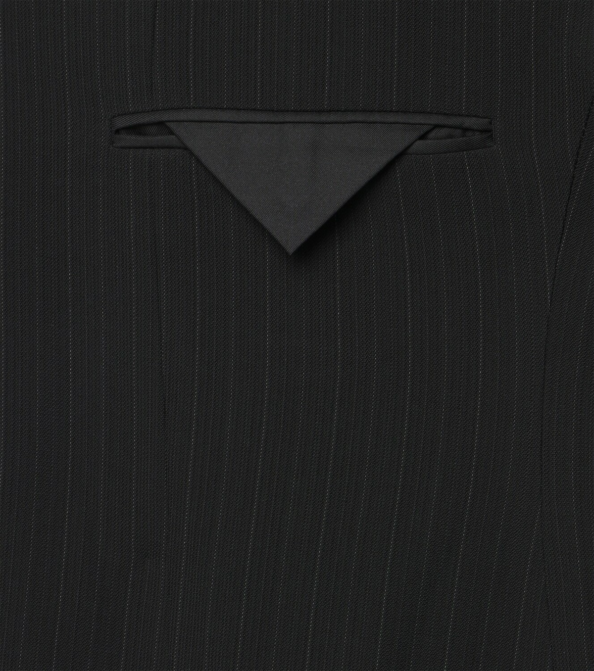 Saint Laurent Chalk stripe wool-blend grain de poudre blazer
