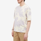 YMC Men's Triple T-Shirt in Ecru/Lilac