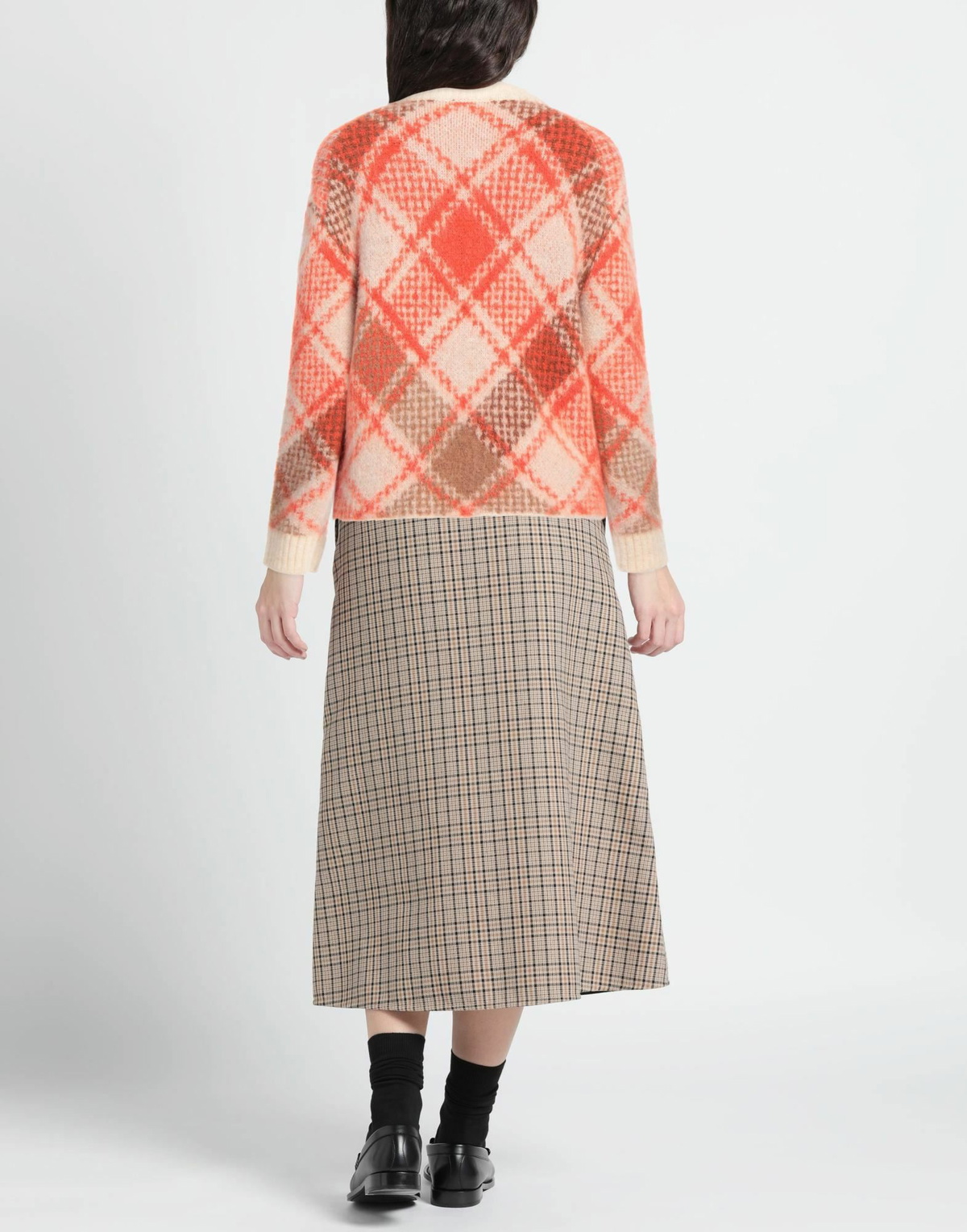 Maje Womens Sweater in Orange