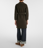 'S Max Mara Virgin wool wrap coat