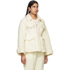 Undercover Off-White Cinched Waist Jacket