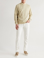 Boglioli - Garment-Dyed Cotton-Jersey Sweatshirt - Neutrals