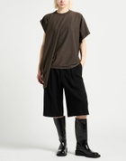 Alainpaul Womens T-shirt Dark in Brown