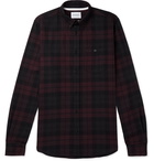 Norse Projects - Anton Button-Down Collar Checked Cotton-Flannel Shirt - Men - Burgundy