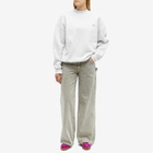 Joah Brown Women's Classic Crew Sweat in Pearl Grey