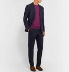 Charvet - Slim-Fit Cashmere and Silk-Blend Sweater - Purple