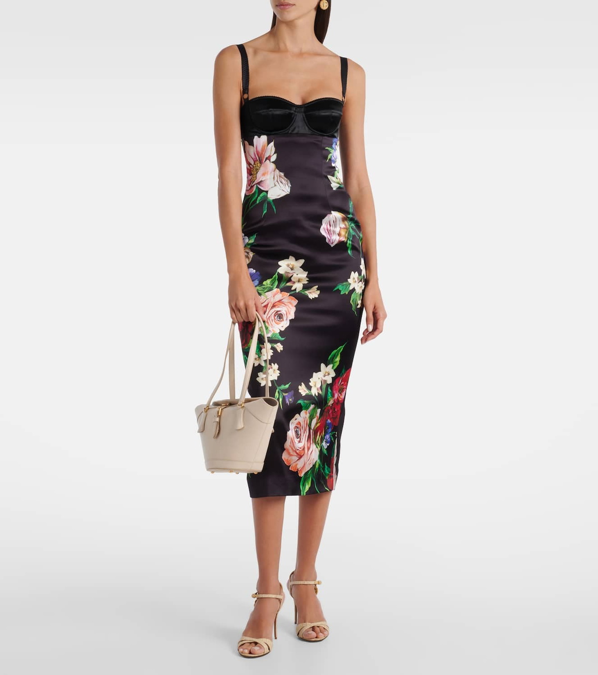 Dolce&Gabbana Capri Medium leather tote bag