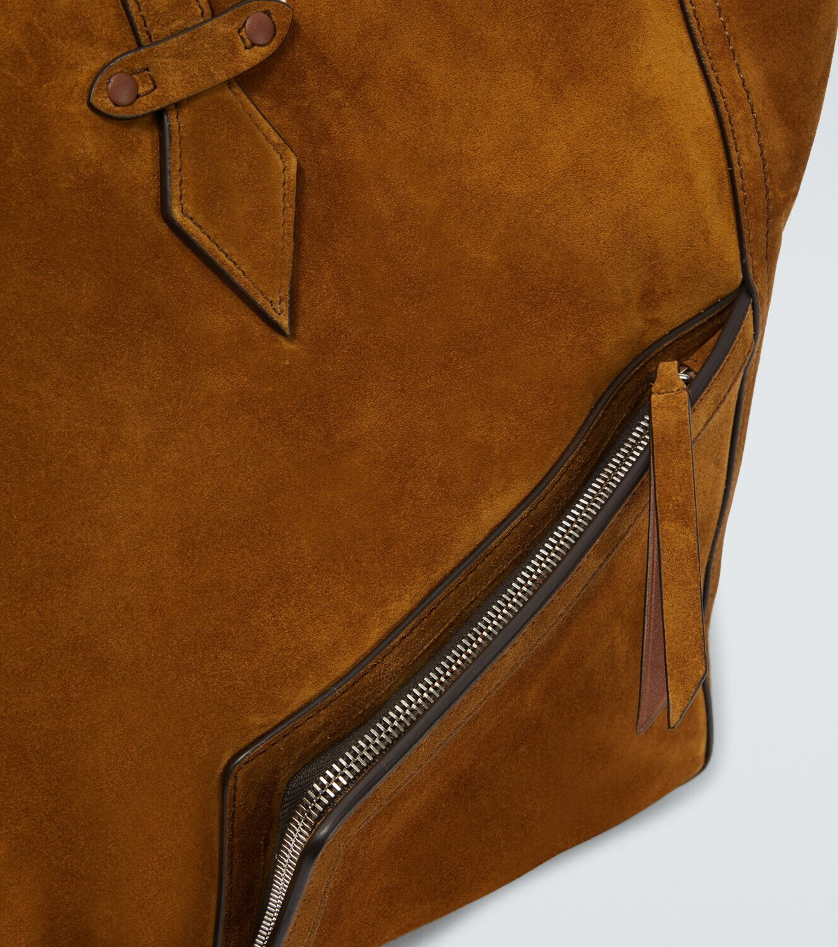 Métier Sergeant suede duffel bag