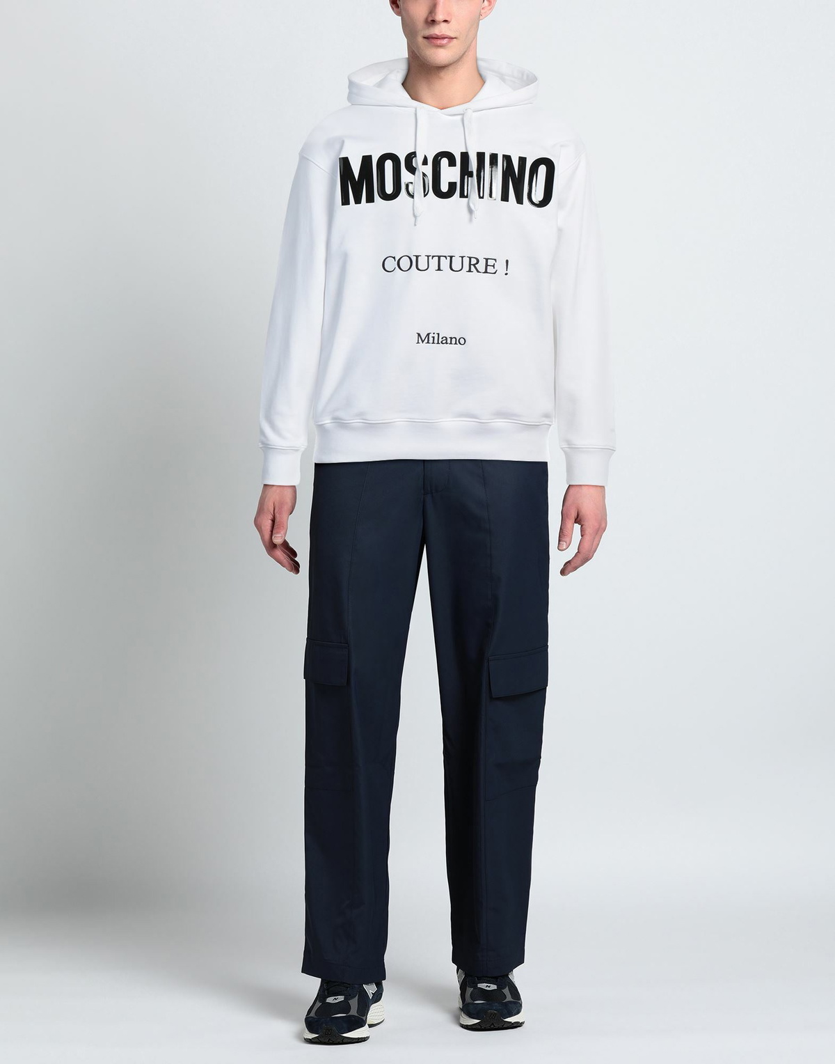 Moschino Mens Sweatshirt in White