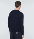 Dolce&Gabbana Logo wool and cashmere sweater