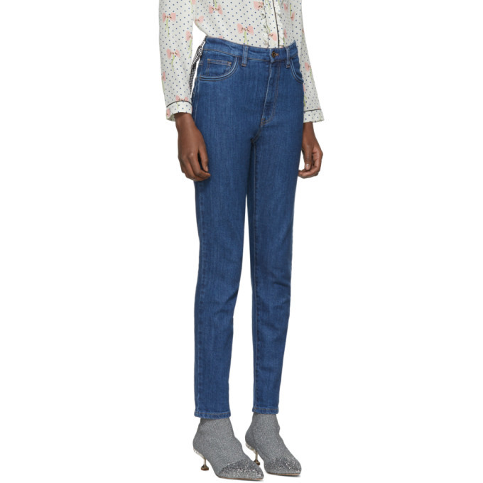 Miu Miu - Woman - Blue - Jeans