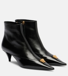 Versace La Medusa 55 leather ankle boots