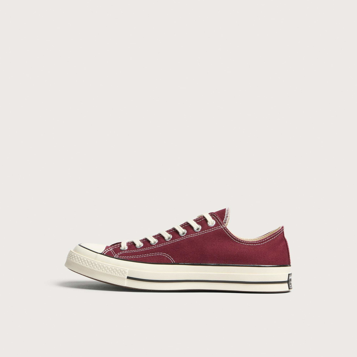Converse Chuck Taylor 1970s Ox Sneaker in Deep Bordeaux/Egret/Black