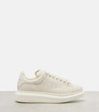 McQueen Oversized leather sneakers