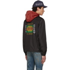 Gucci Black GG Windbreaker Jacket