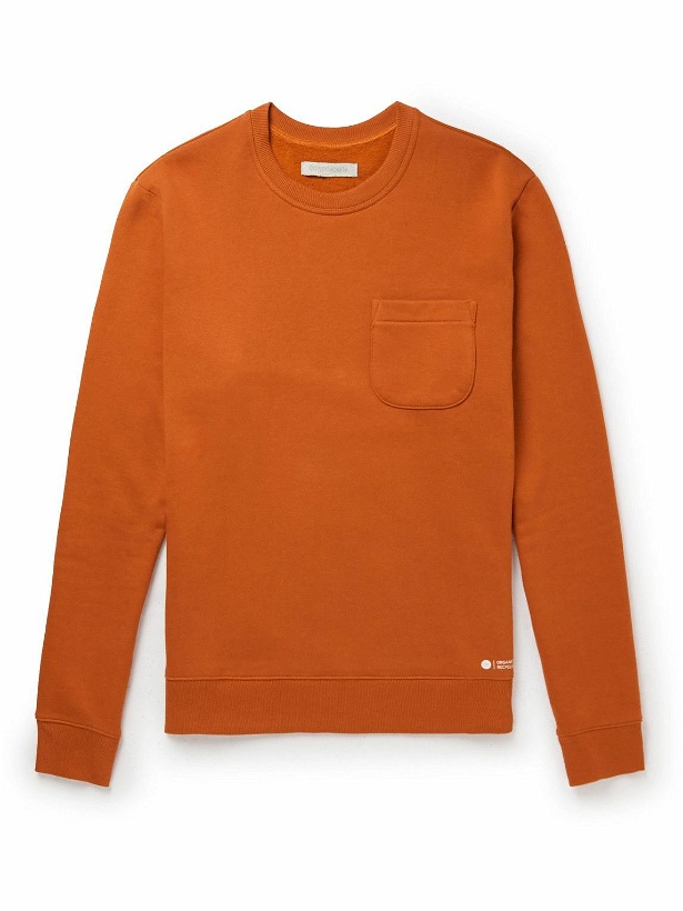 Photo: Outerknown - All-Day Organic Cotton-Blend Jersey Sweatshirt - Orange