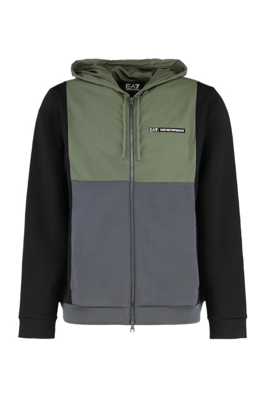 Photo: EA7 Techno Fabric Full-zip Sweatshirt