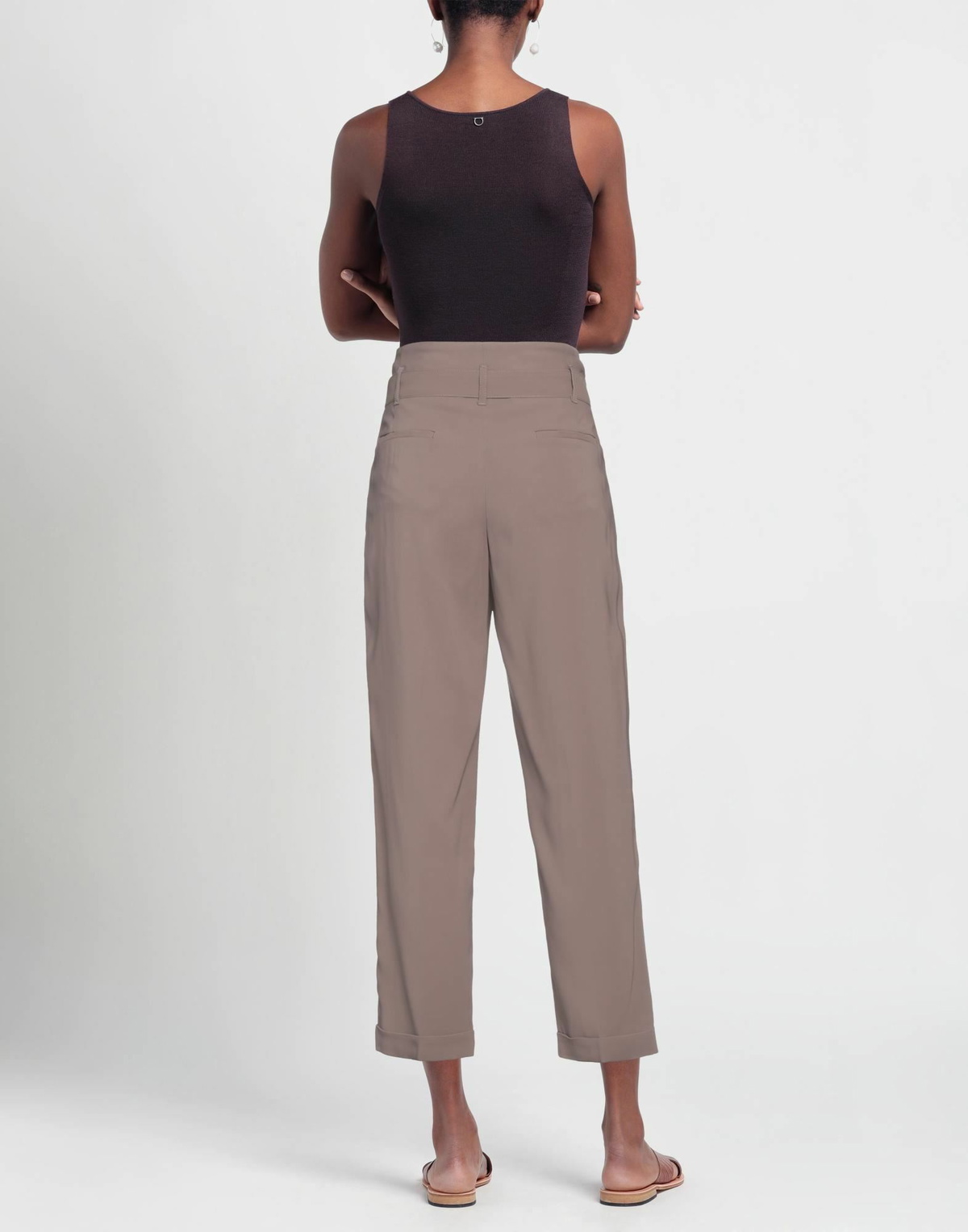 Peserico Womens Pants Khaki