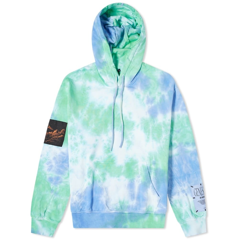 Photo: MCQ Relaxed Fit Tie Dye Pop Over Hoody