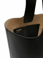 LOEWE Black Pebble Medium Leather Bucket Bag