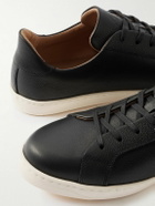 George Cleverley - Jack III Leather Sneakers - Black