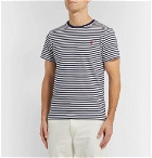 Polo Ralph Lauren - Slim-Fit Striped Cotton-Jersey T-Shirt - Blue