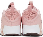 Nike Kids Pink Air Max 90 Toggle Little Kids Sneakers