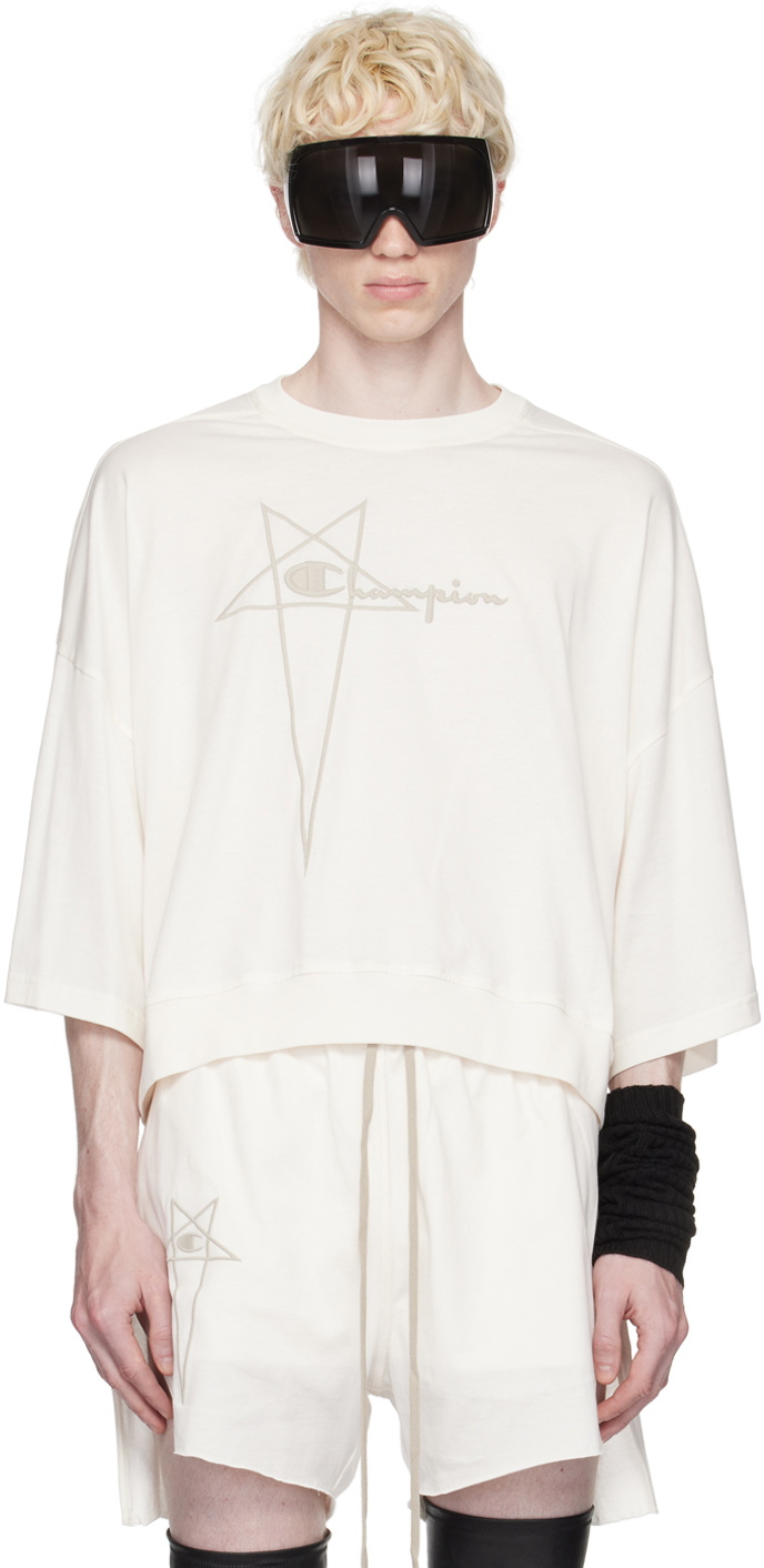 Rick Owens Off-White Champion Edition Tommy T-Shirt Rick Owens