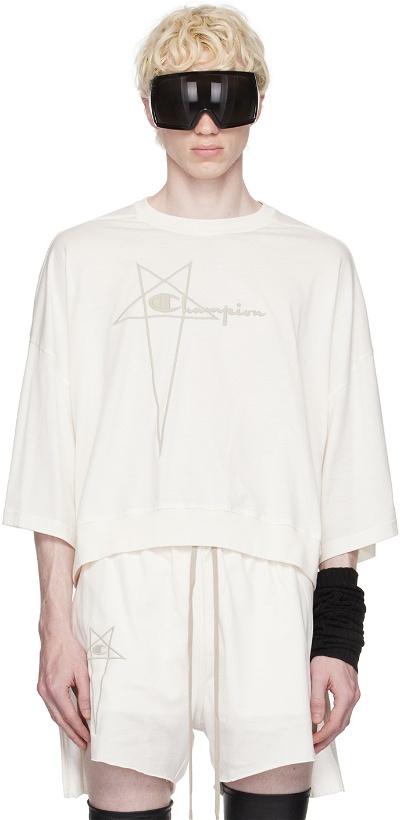 Photo: Rick Owens Off-White Champion Edition Tommy T-Shirt