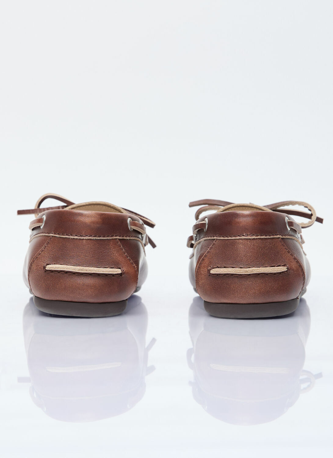 Miu Miu Lace-Up Loafers