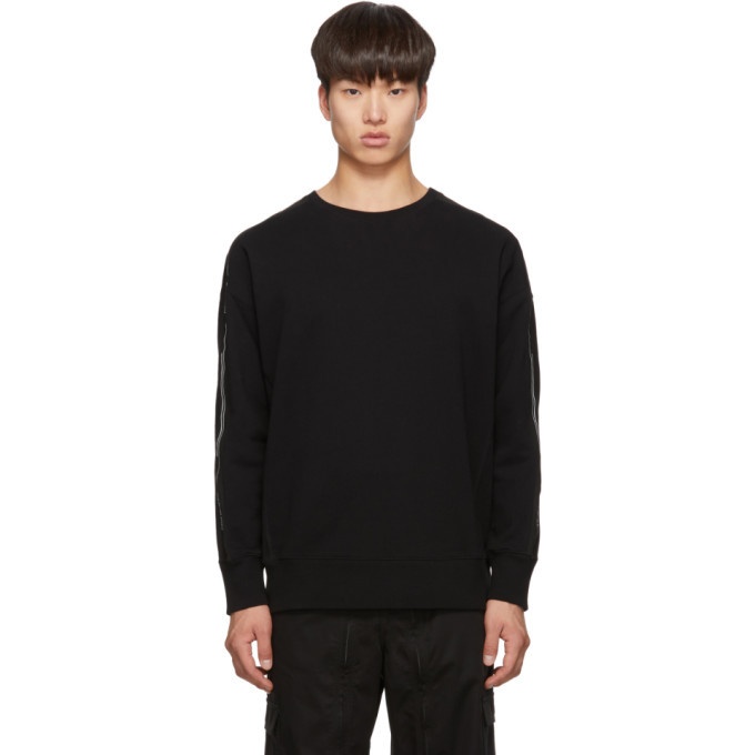 Photo: Givenchy Black Logo Stripe Sweatshirt