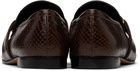 Proenza Schouler Brown Monogram Loafers