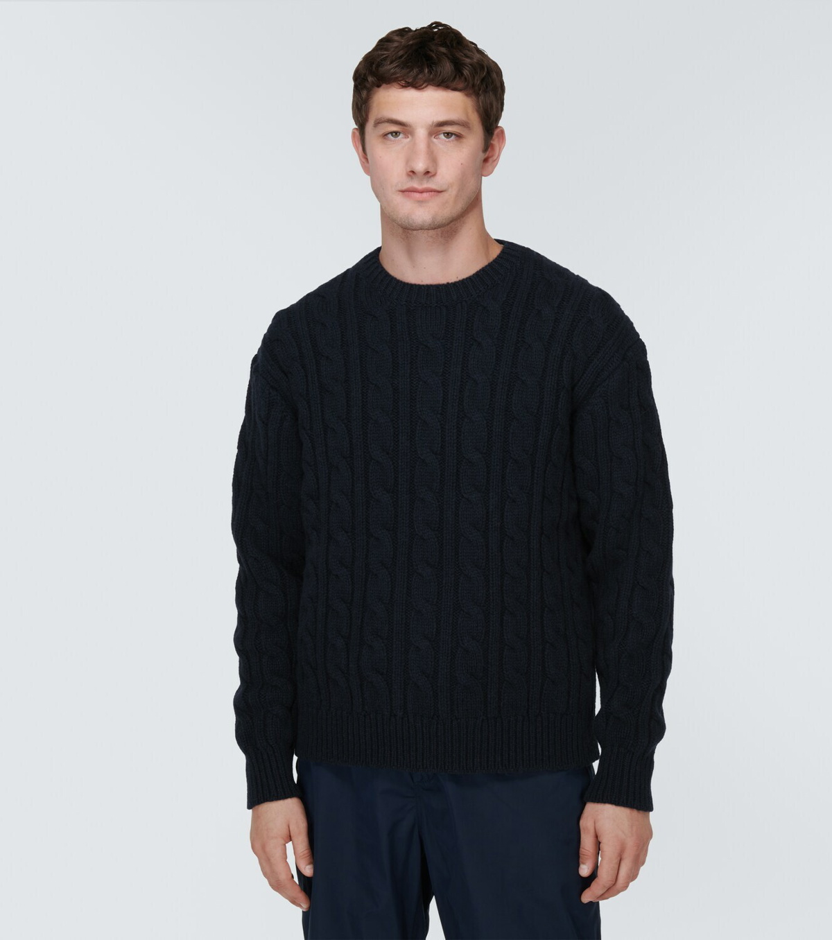 The Row Aldo cable-knit wool-blend sweater The Row