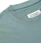 Maison Margiela - Logo-Appliquéd Organic Cotton-Jersey T-Shirt - Green