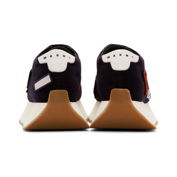 Marni Dance Bunny Black Patch Bigfoot Sneakers Marni