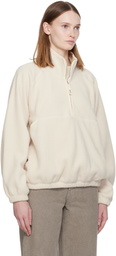 Nothing Written Off-White Woolly Fleece Sweater