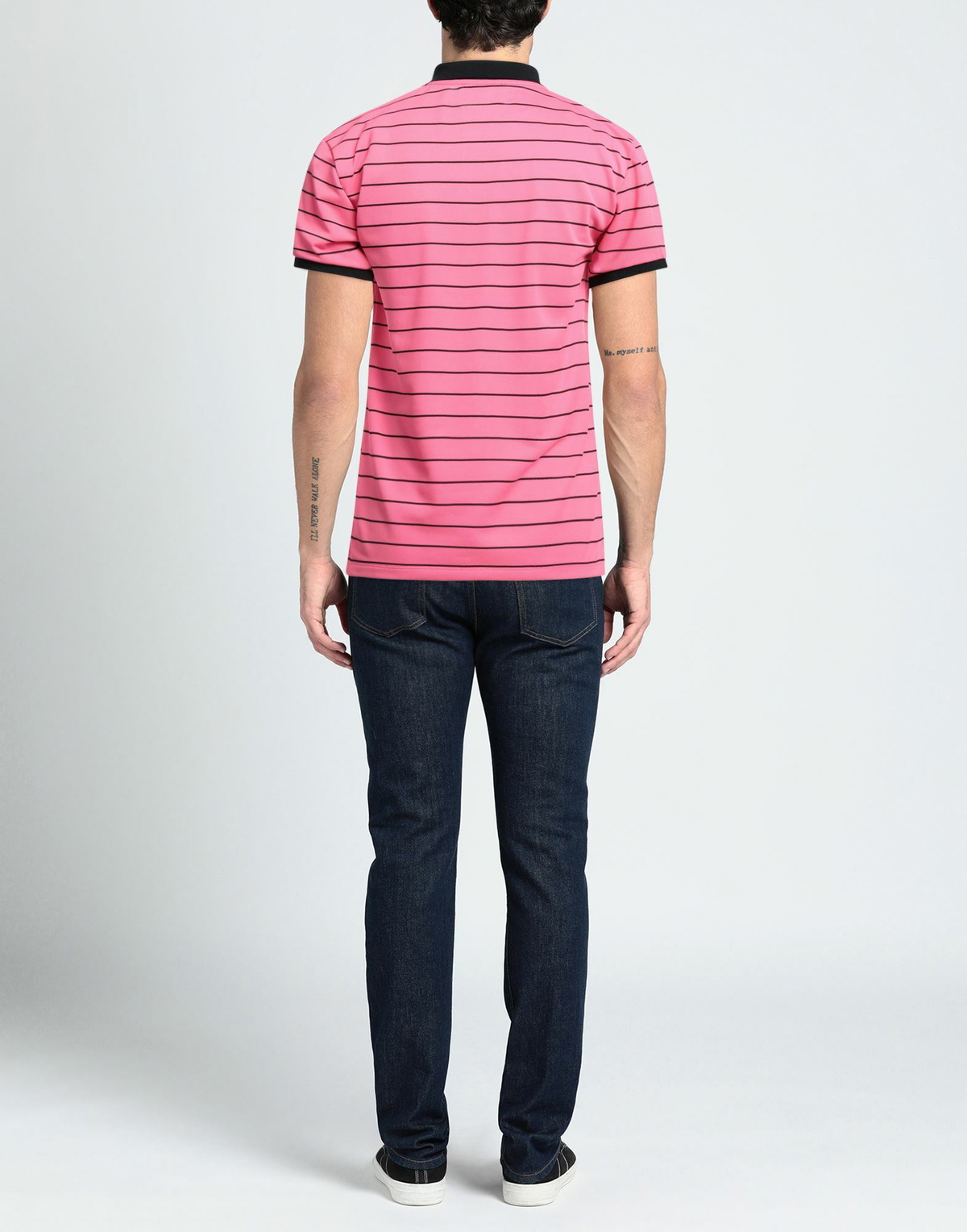 Peuterey Mens Polo shirt in Pink
