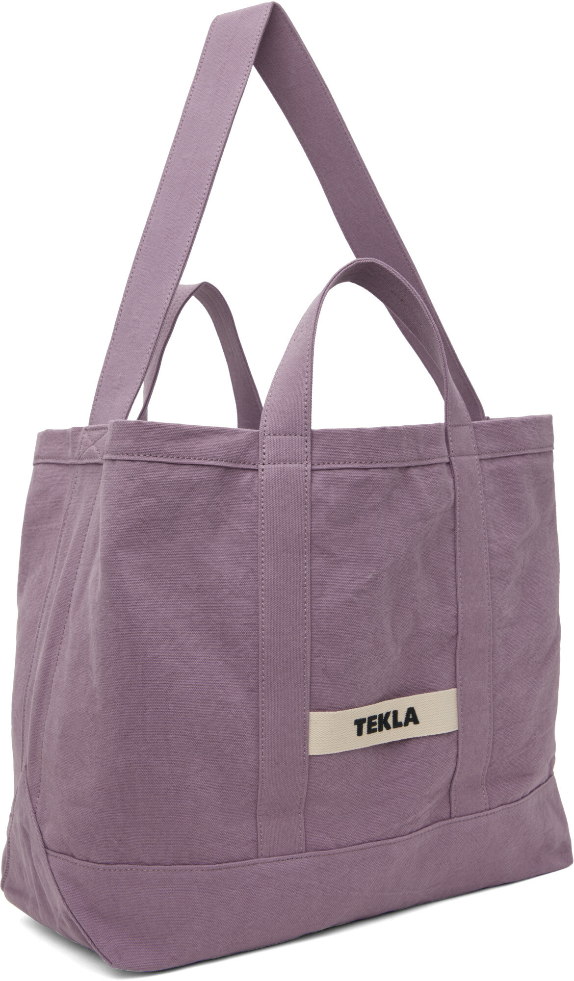 Tekla Purple Beach Tote